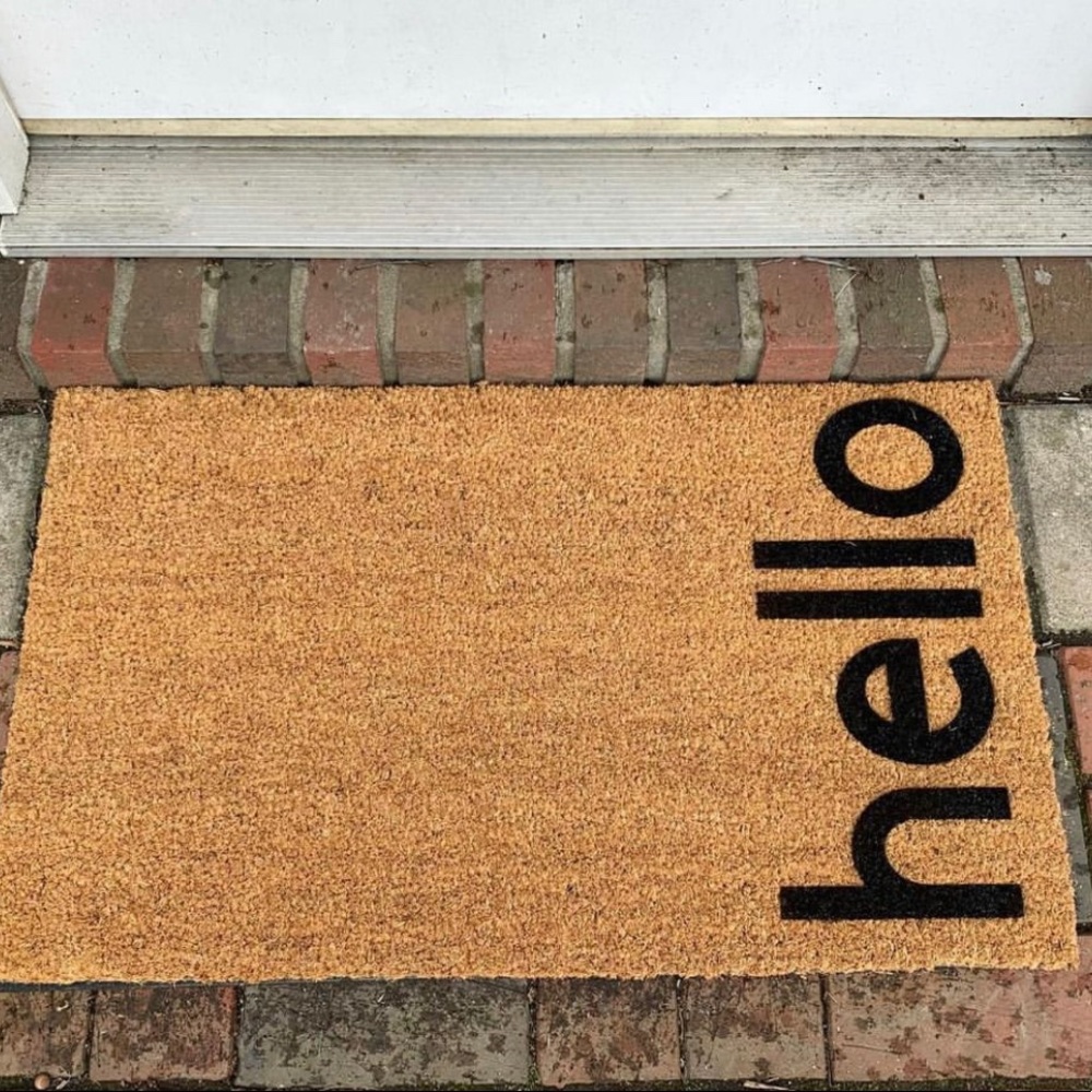 Hello Welcome Doormat